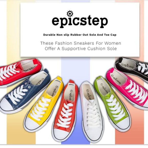 Epic Step Leather Quilt Low Top Sneakers - Picture 5 of 10